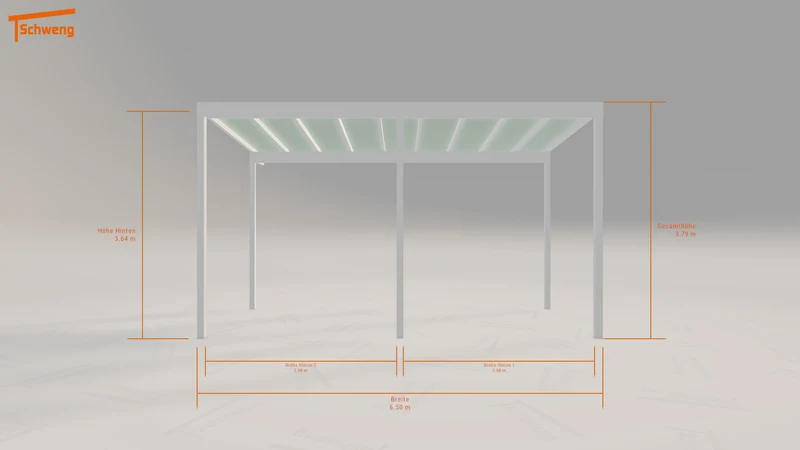 #DE Schweng Pultdachcarport S350 (ID ygkn9g)