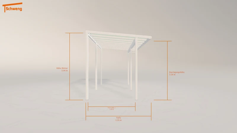 #DE Schweng Pultdachcarport S350 (ID ygkn9g)