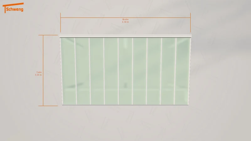 #DE Schweng Pultdachcarport S350 (ID ygkn9g)