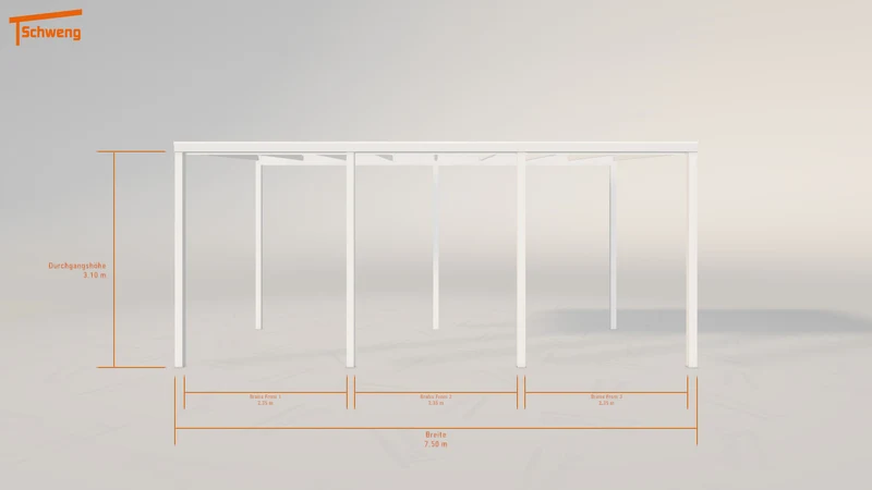 #DE Schweng Pultdachcarport S400 (ID 42gxg8)
