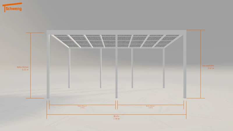 #DE Schweng Pultdachcarport S400 (ID 42gxg8)
