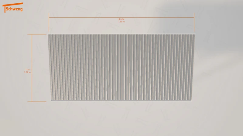 #DE Schweng Pultdachcarport S400 (ID pb393q)