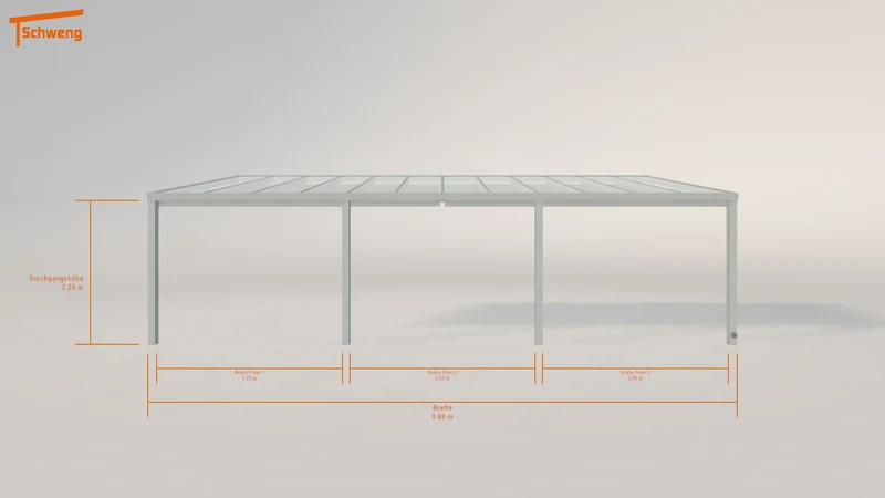 #AT Schweng Terrassenüberdachung S350 (ID 77gwgx)