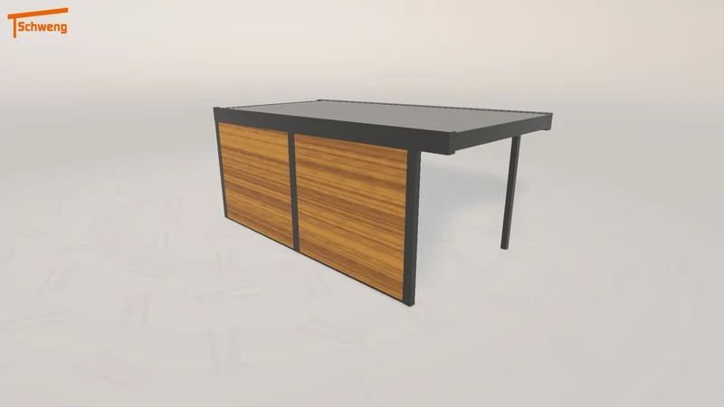 #DE Schweng Flachdachcarport C600 (ID 9wdyd8) #MTG