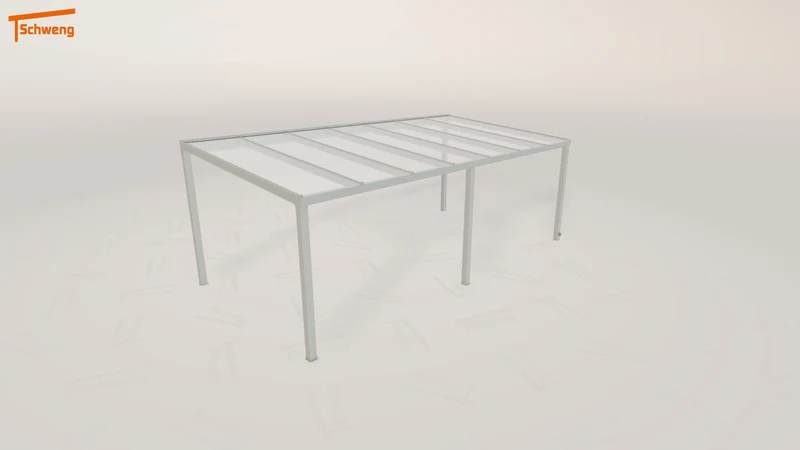 #DE Schweng Pultdachcarport S350 (ID 9wdn83)