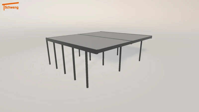 #AT Schweng Flachdachcarport C600 (ID zbkjbg) #MTG