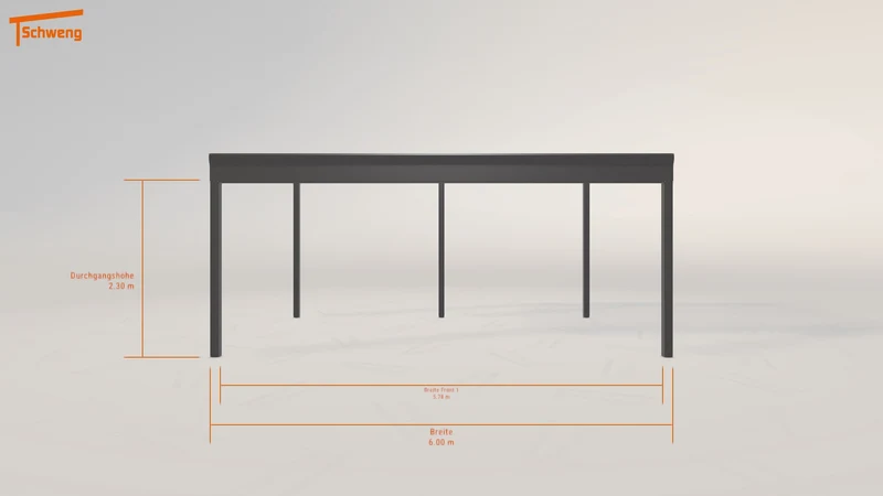 #DE Schweng Terrassenüberdachung S400 (ID ygkkw4)