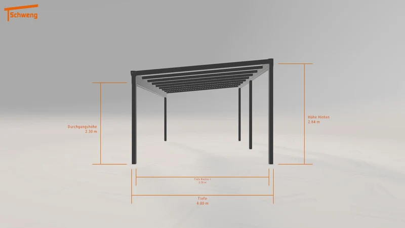 #DE Schweng Terrassenüberdachung S400 (ID ygkkw4)