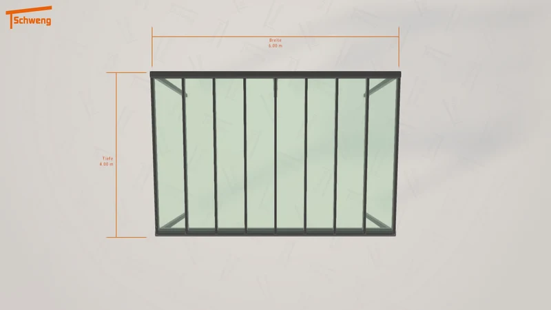 #DE Schweng Terrassenüberdachung S400 (ID ygkkw4)