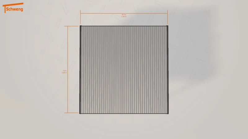 #DE Schweng Flachdachcarport C600+ (ID 5mggmv) #MTG