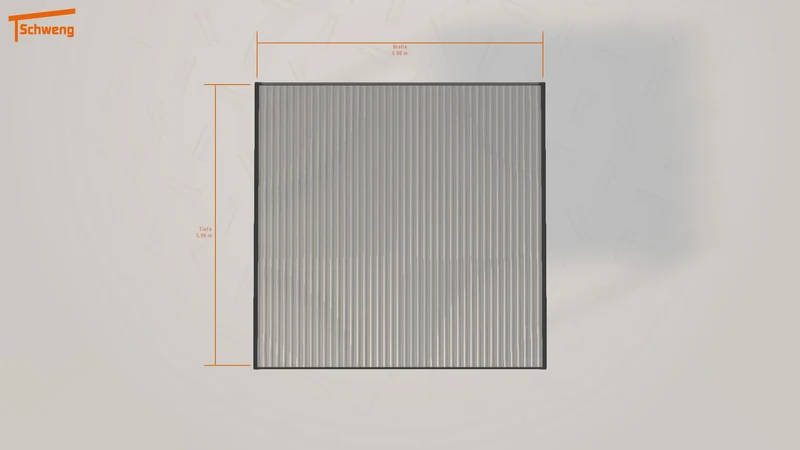 #DE Schweng Flachdachcarport C600+ (ID ygkkgv)