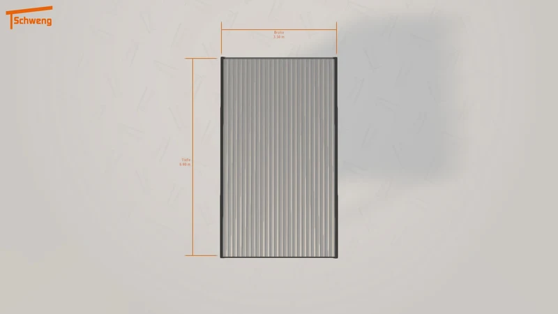 #DE Schweng Flachdachcarport C600 (ID bk8787) #MTG
