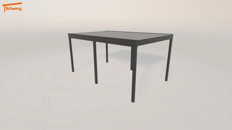 #DE Schweng Flachdachcarport C600 (ID x7k3kd) #MTG