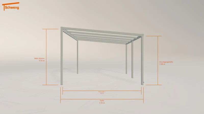 #DE Schweng Terrassenüberdachung S400 (ID mj35ng)