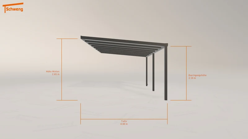 #DE Schweng Terrassenüberdachung S400 (ID qd3j48)