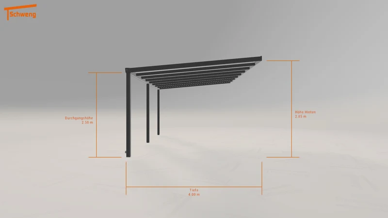 #DE Schweng Terrassenüberdachung S400 (ID qd3j48)