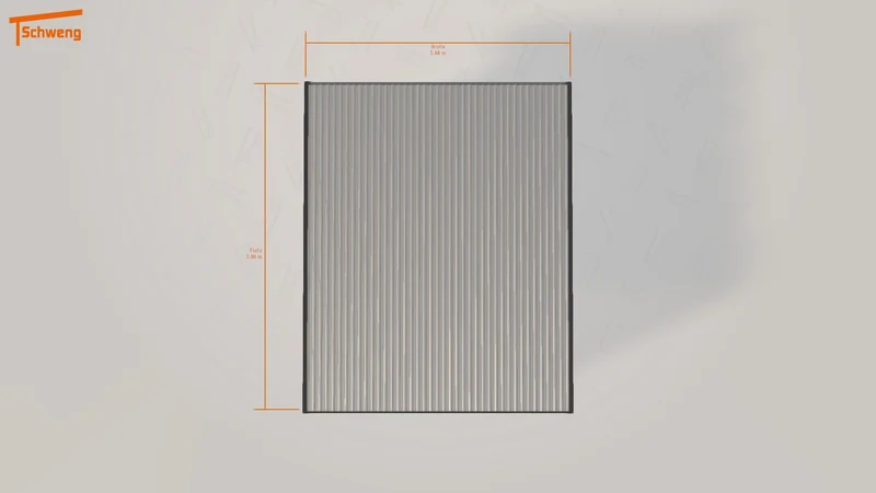 #DE Schweng Flachdachcarport C600 (ID bk8q9v) #MTG