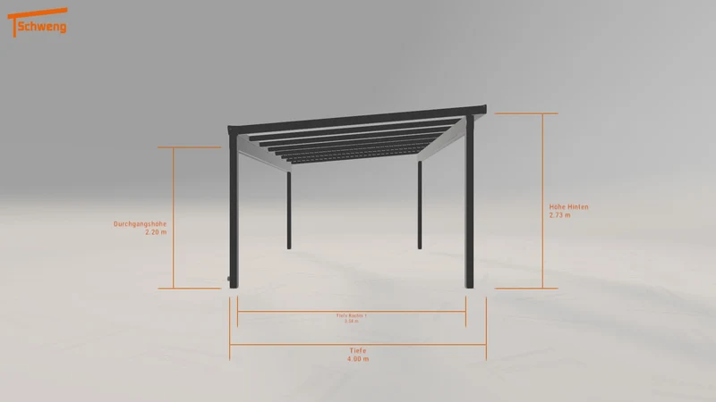 #DE Schweng Terrassenüberdachung S400 (ID pb38x7)