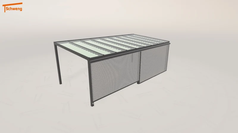 #DE Schweng Terrassenüberdachung S350 (ID 33gw43)