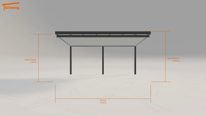 #DE Schweng Terrassenüberdachung S350 (ID 42gxdd)