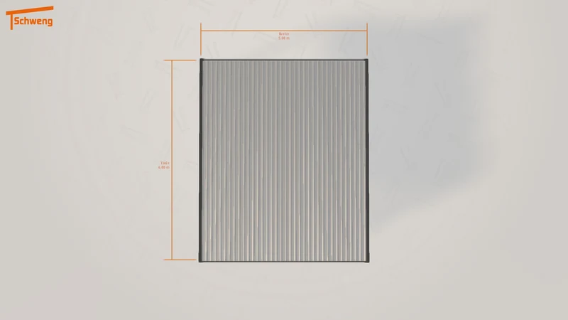 #DE Schweng Flachdachcarport C600 (ID jj33bx) #MTG