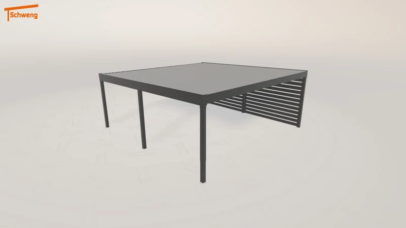 #DE Schweng Flachdachcarport C600+ (ID 85rrk5) #MTG