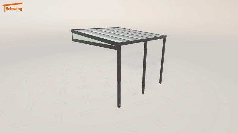 #DE Schweng Terrassenüberdachung S400 (ID n5338j)