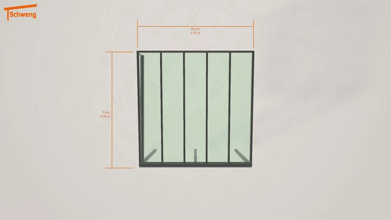 #DE Schweng Terrassenüberdachung S400 (ID n5338j)