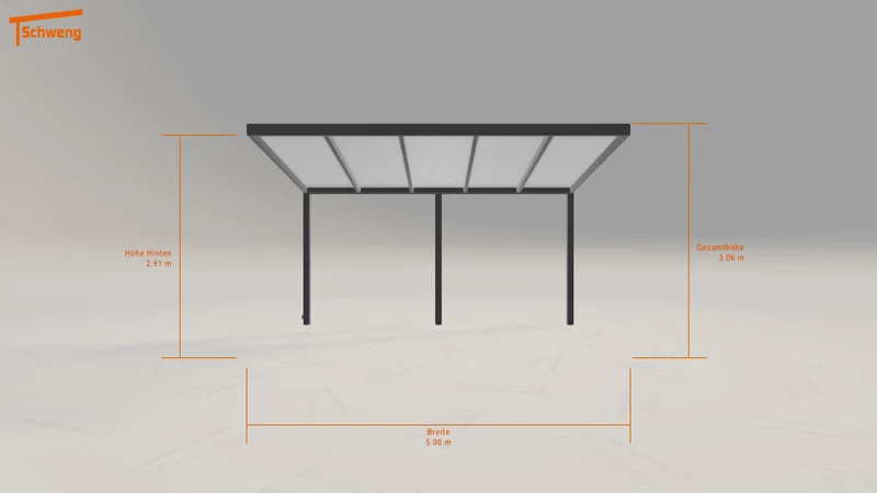 #DE Schweng Terrassenüberdachung S400 (ID 2qggnb)