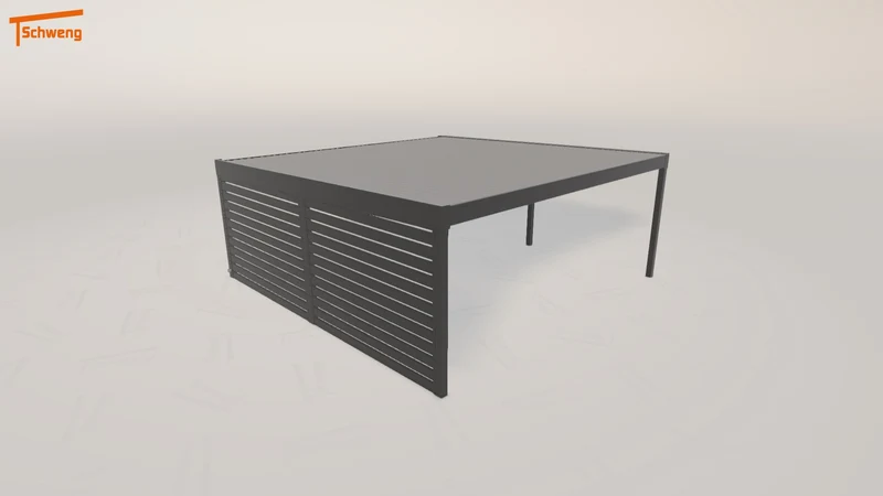 #DE Schweng Flachdachcarport C600 (ID 42gg4z) #MTG