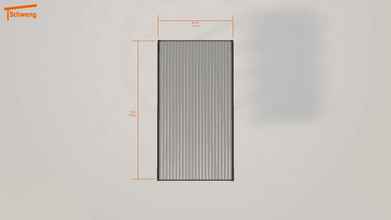 #DE Schweng Flachdachcarport C600 (ID dvw88y) #MTG