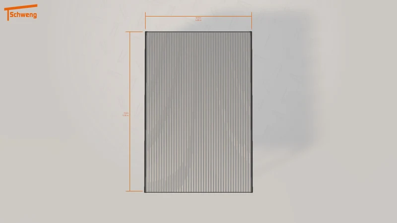 #DE Schweng Flachdachcarport C600 (ID qd3nn4) #MTG