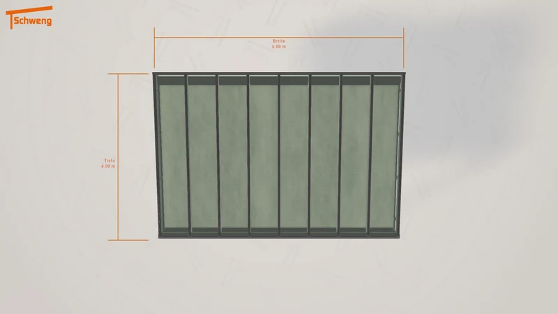 #DE Schweng Terrassenüberdachung S400 (ID 2qgkjr)