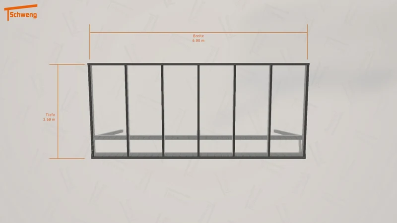 #DE Schweng Terrassenüberdachung S400 (ID qd3nj4)