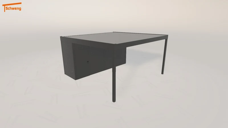 #DE Schweng Flachdachcarport C600 (ID k23g9j) #MTG
