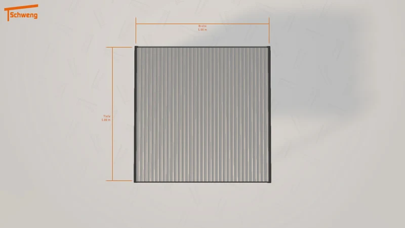 #DE Schweng Flachdachcarport C600 (ID k23g9j) #MTG