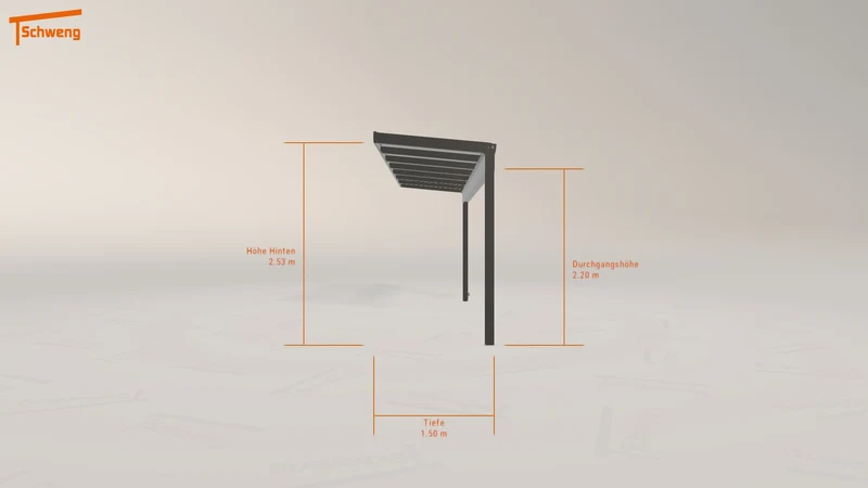 #DE Schweng Terrassenüberdachung S350 (ID 85rb72)