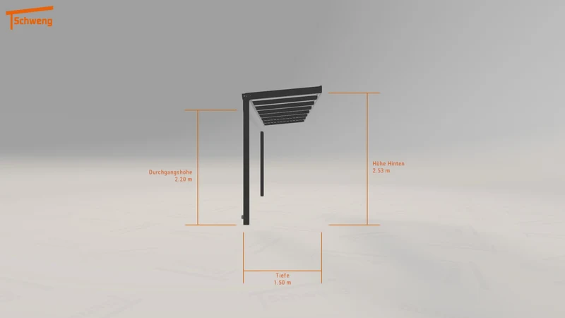 #DE Schweng Terrassenüberdachung S350 (ID 85rb72)