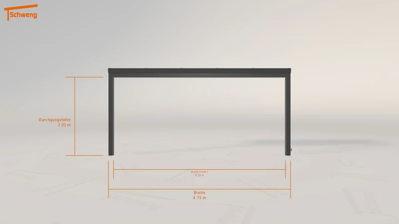 #DE Schweng Terrassenüberdachung S350 (ID pb3jdk)