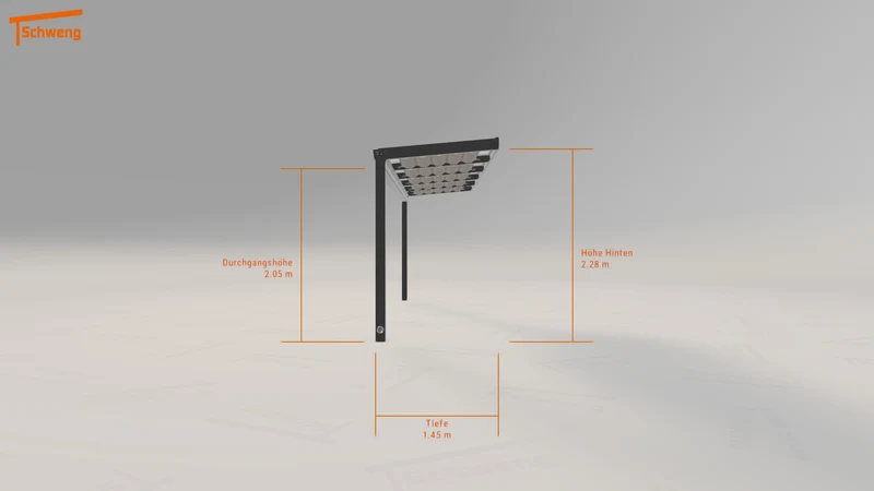#DE Schweng Terrassenüberdachung S350 (ID pb3jdk)