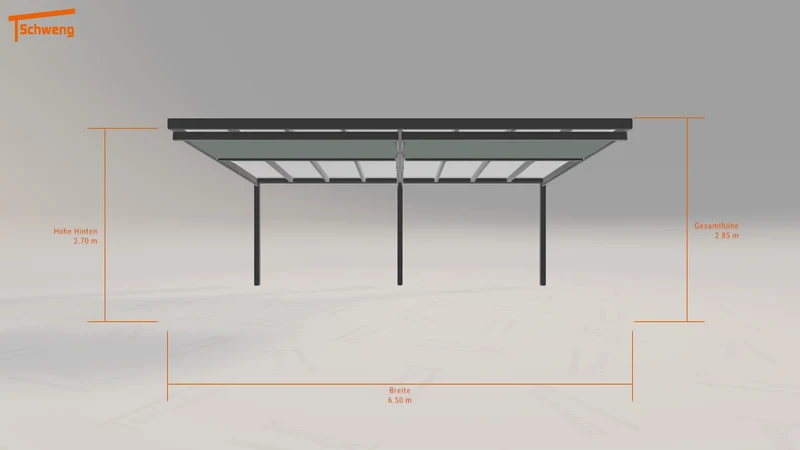 #DE Schweng Terrassenüberdachung S400 (ID ygkypr)