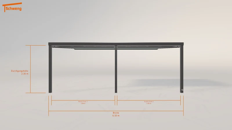 #DE Schweng Terrassenüberdachung S400 (ID dvwqp7)