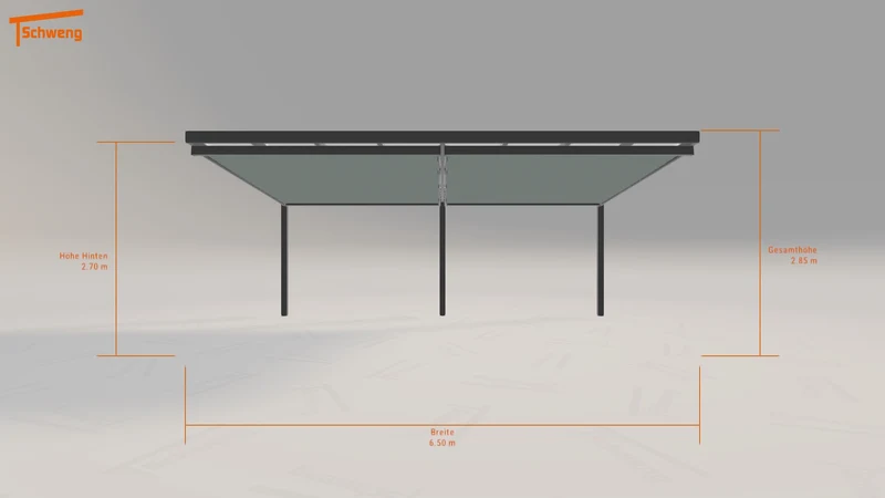 #DE Schweng Terrassenüberdachung S400 (ID dvwqp7)