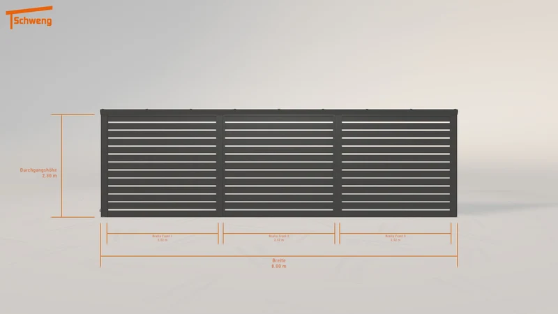 #DE Schweng Pultdachcarport S350 (ID qd3yrg)