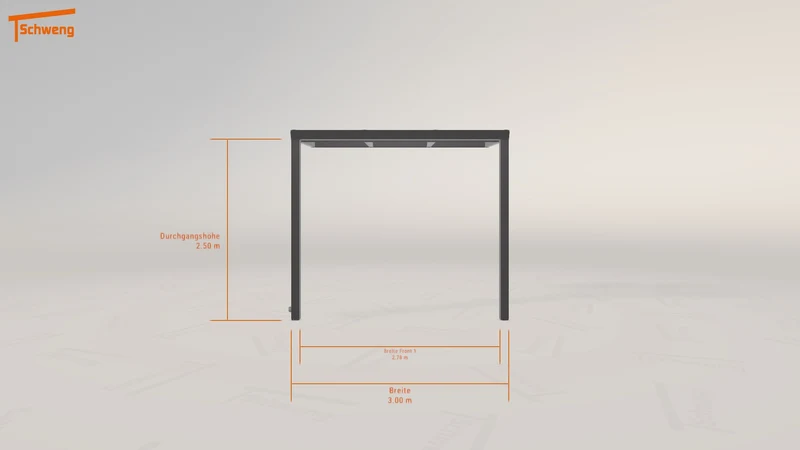 #DE Schweng Terrassenüberdachung S350 (ID 77ggkq)