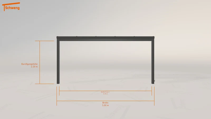 #DE Schweng Terrassenüberdachung S350 (ID qd33zp)