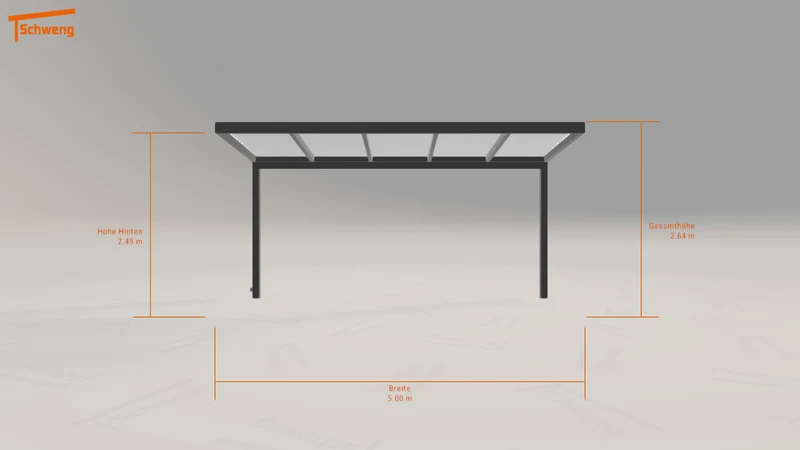 #DE Schweng Terrassenüberdachung S350 (ID qd33zp)