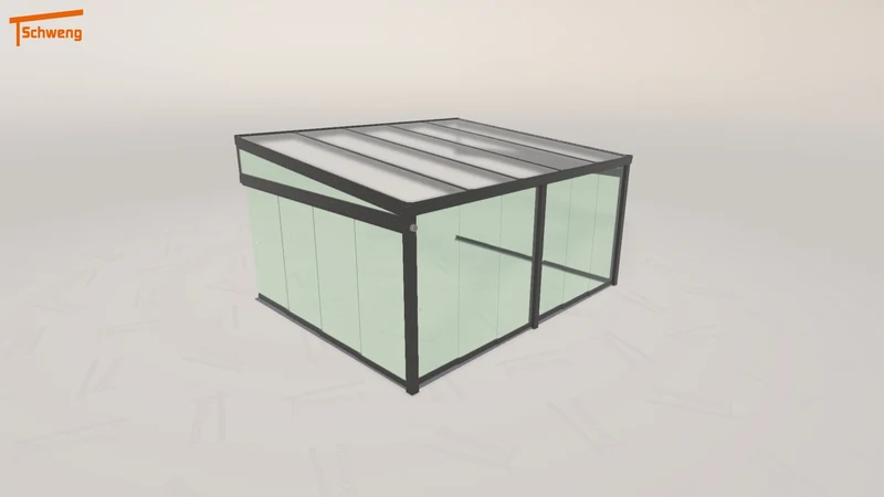 #DE Schweng Terrassenüberdachung S400 (ID 77ggjq)
