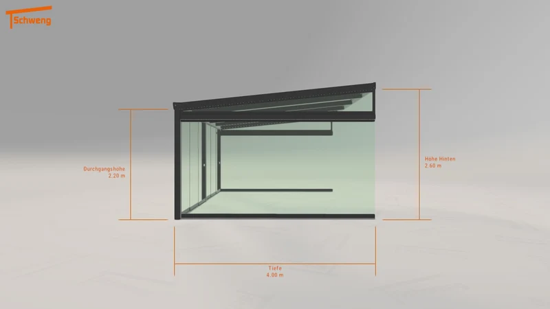#DE Schweng Terrassenüberdachung S400 (ID 77ggjq)