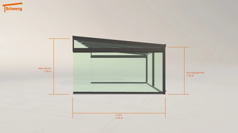 #DE Schweng Terrassenüberdachung S400 (ID 5mgdyv)
